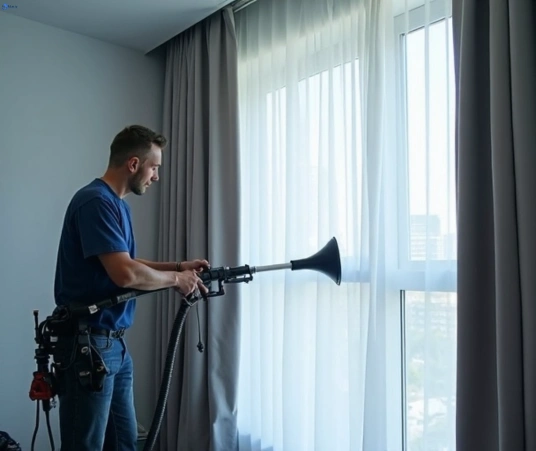 Professional curtain stain removal process equipment Matty Curtain Cleaning galston-nsw